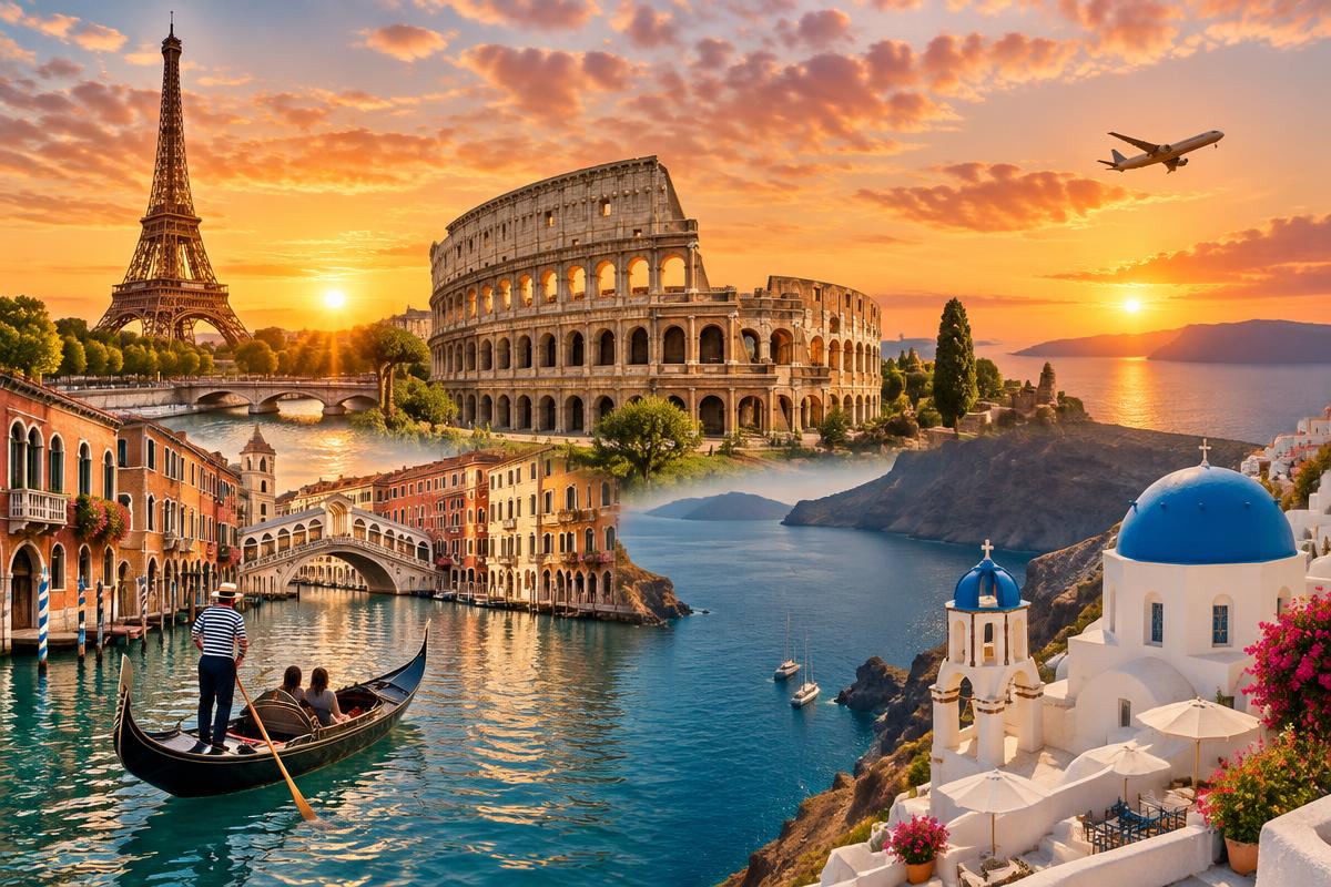 Encantos de Europa 2027 — 20 ciudades, 9 países